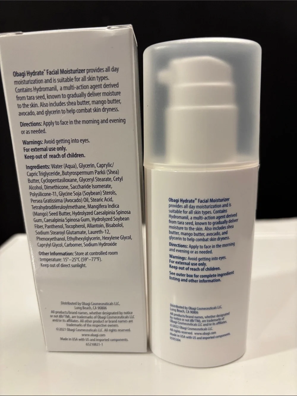 Obagi Hydrate Facial Moisturizer